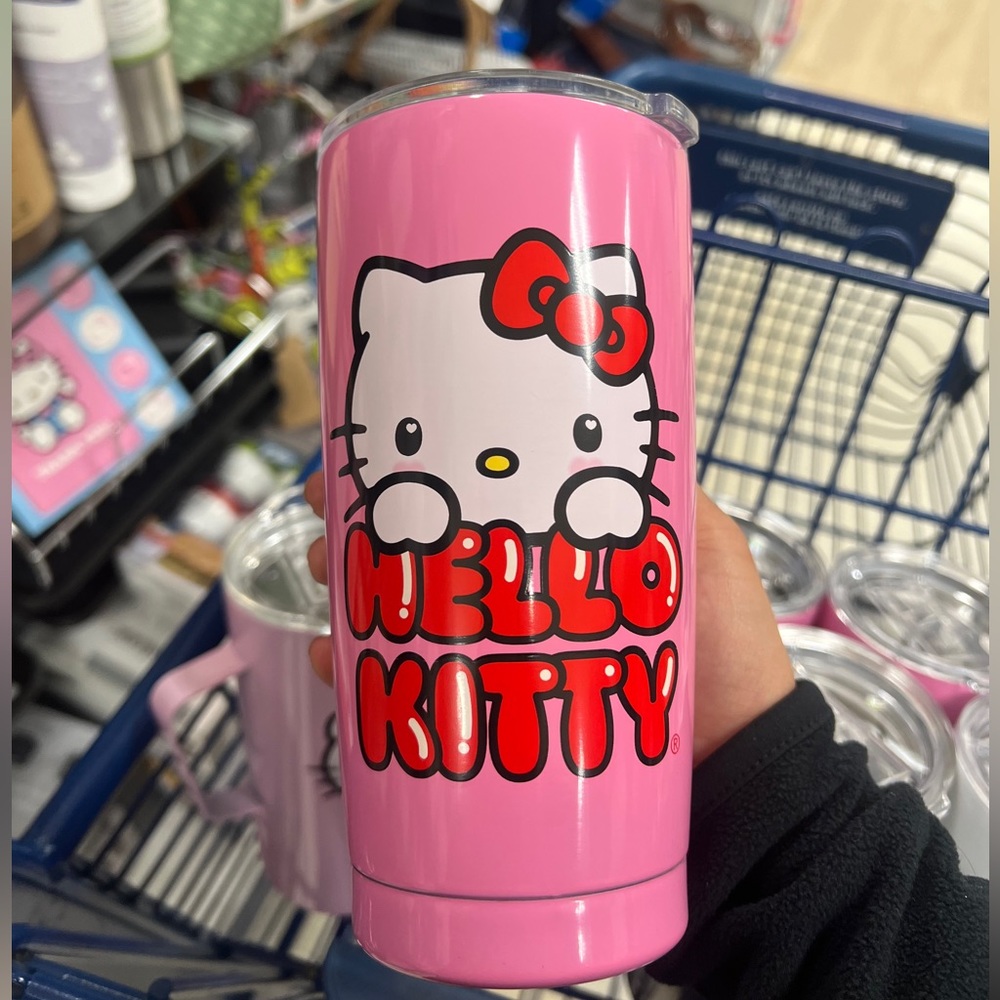 Pink Hello Kitty tumbler Cup